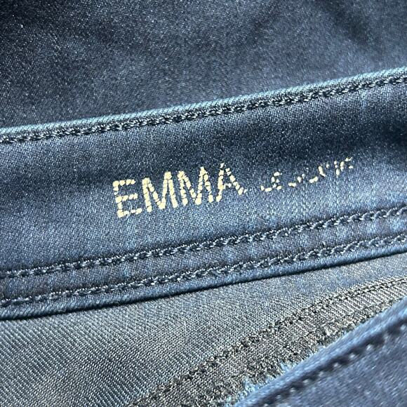 DL1961 Women's Emma Denim Legging Jegging Dark Blue Navy Stretch Jeans 26 - Picture 10 of 11